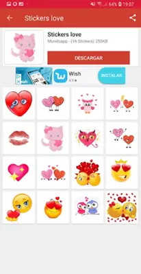 Emoticonos android App screenshot 5